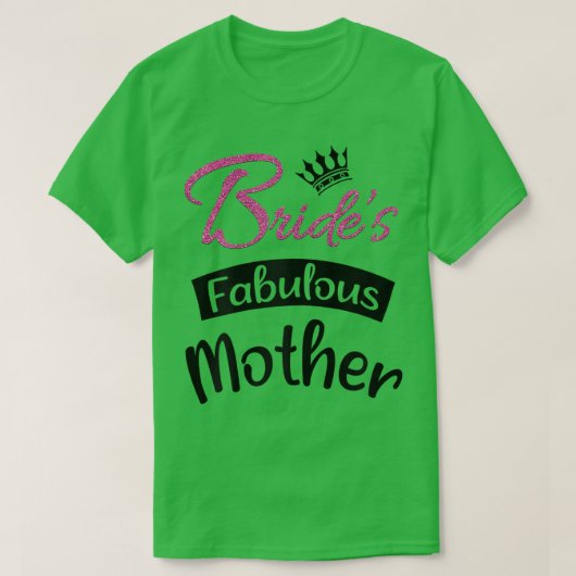 Womens Bride's fabelhafte Mama Junggeselinnen-Absc T-Shirt (Design vorne)