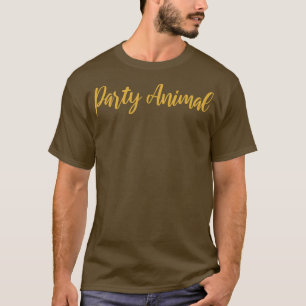 Womens Bridesmaid Funny Bride Squad Party Animal T-Shirt