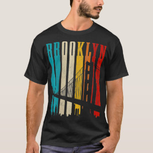 Womens Brooklyn Bridge Vintag NY NYC Pride New Yor T-Shirt