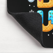 Womens Bruh Christmas Meme Ice Cream Drip Funny Sa Mousepad (Ecke)