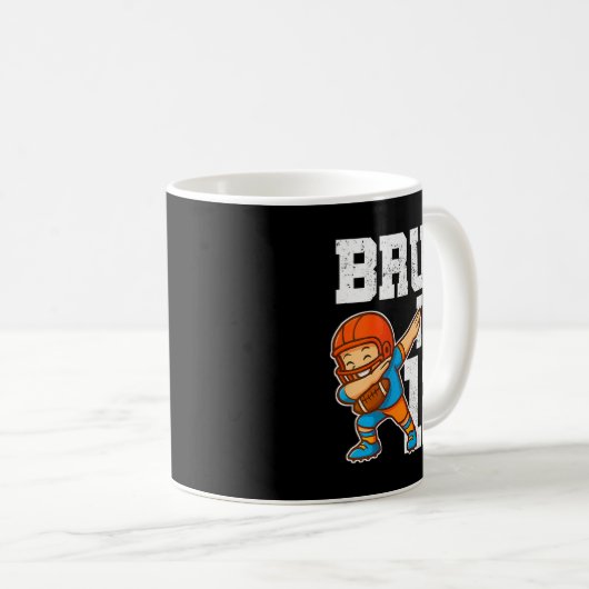 Womens Bruh I'm 12 Funny Dab Se Football Gift For Kaffeetasse (VorderseiteRechts)