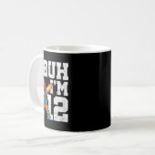 Womens Bruh I'm 12 Funny Dab Se Football Gift For  Kaffeetasse (Vorderseite Links)