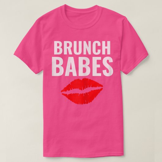 Womens Brunch BabesFunny Sunday Brunch Outfit Brun T-Shirt (Design vorne)