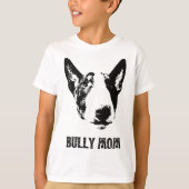 Womens Bully Mama - English Bull Terrier Mama T-Shirt (Vorderseite)