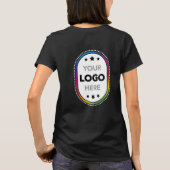 Women's Business Logo T-Shirt - Large Back Print (Rückseite)