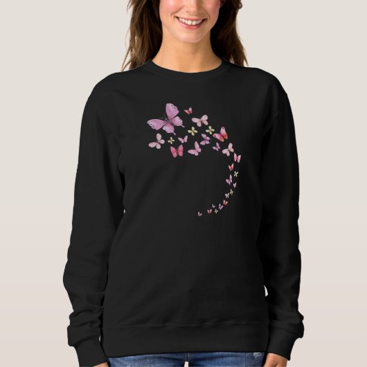 Womens Butterfells Wasserfarbe Sweatshirt (Vorderseite)