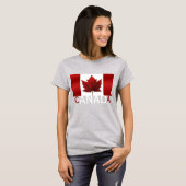 Women's Canada Flag Shirt Canada Souvenir Shirt (Vorne ganz)