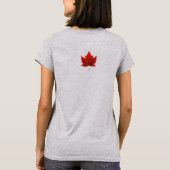 Women's Canada Flag Shirt Canada Souvenir Shirt (Rückseite)
