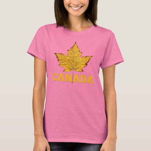 Women's Canada Shirt Jersey Canada Souvenir Shirts (Vorderseite)