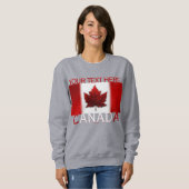 Women's Canada Sweatshirt Personalize Canada Shirt (Vorne ganz)