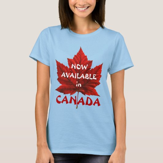 Womens Canada T - Shirt Funny Canada Ringer T - Sh (Vorderseite)