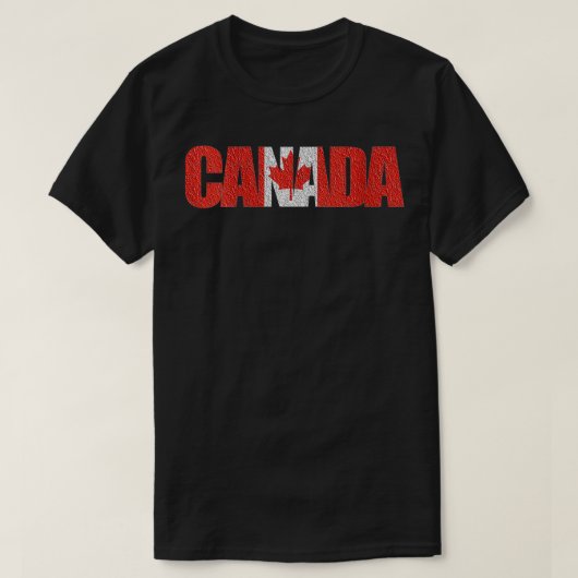 Womens Canadian Gift Canada VNeck T-Shirt (Design vorne)