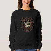 Womens Capricorn Zodiac Sweatshirt (Vorderseite)