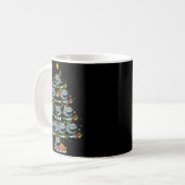 Womens Catfish Xmas Lights Santa Catfish Christmas Kaffeetasse (Vorderseite Links)
