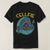 Womens Cell Fie Funny Cellfie Selfie Science Biolo T-Shirt (Design vorne)