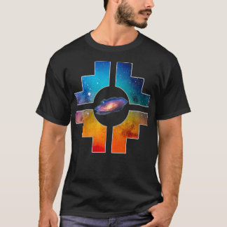 Womens Chakana Inca Galay Symbol VNeck T-Shirt