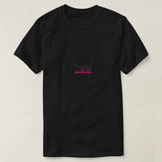 Womens Chaos Coordinator Premium T-Shirt (Design vorne)