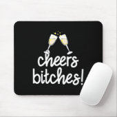 Womens Cheers Es Funny New Year's Eve V-neck  Mousepad (Mit Mouse)
