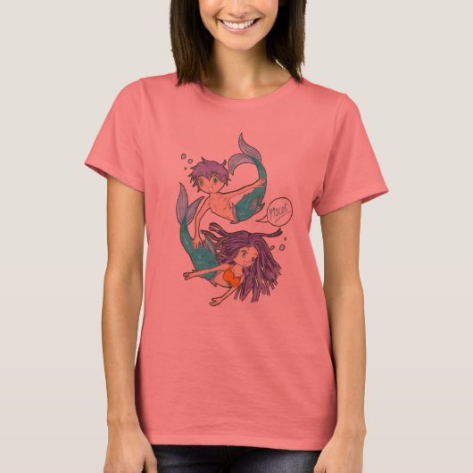 Women's Chibi Pisces T-Shirt (Vorderseite)