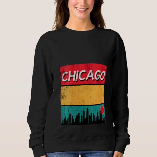 Womens Chicago Sweatshirt (Vorderseite)