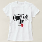 Womens Chicana Liebe T-Shirt (Design vorne)