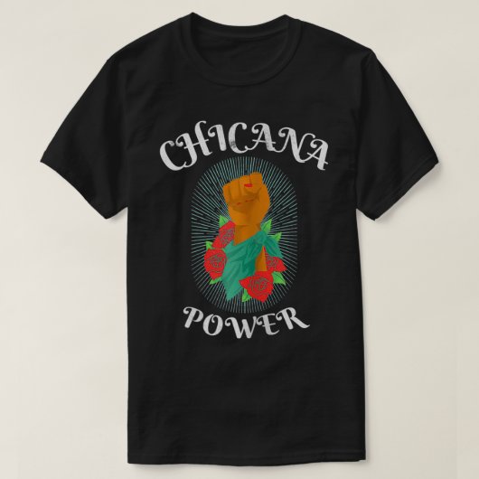 Womens Chicana Power T-Shirt (Design vorne)