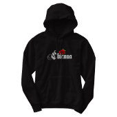 Womens Chicana Rote Rose Hoodie