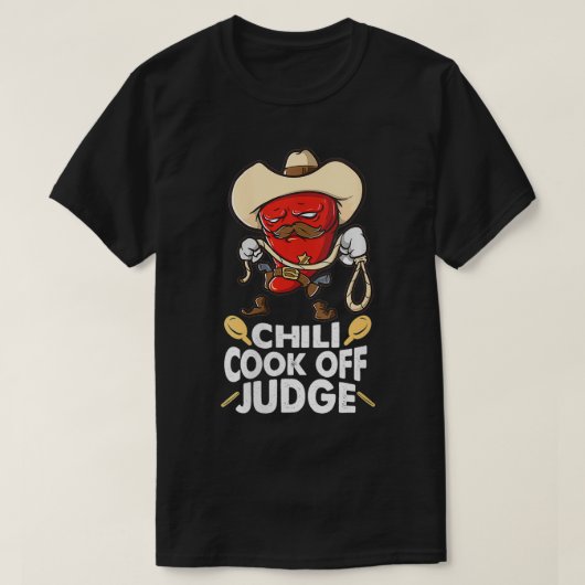 Womens Chili Cook Off Judge Cooking Wettbewerb The T-Shirt (Design vorne)