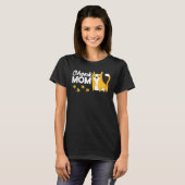 Womens Chonk Mama Cat T-Shirt (Vorne ganz)