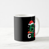 Womens Christmas 67 Crew Brainrot Funny Candy Cane Kaffeetasse (VorderseiteRechts)
