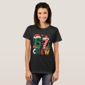 Womens Christmas 67 Crew Brainrot Funny Candy Cane T-Shirt (Vorne ganz)