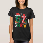 Womens Christmas 67 Crew Brainrot Funny Candy Cane T-Shirt (Vorderseite)