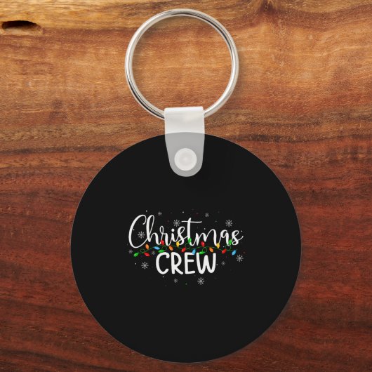 Womens Christmas Crew Pajamas Matching Family Grou Schlüsselanhänger (Vorderseite)