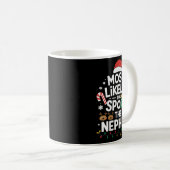 Womens Christmas Party Most Likely To Sil The Gran Kaffeetasse (VorderseiteRechts)