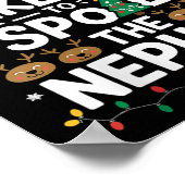 Womens Christmas Party Most Likely To Sil The Gran Poster (Ecke)