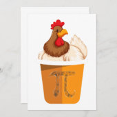 Womens Cinnamoroll Sanrio 60. V-Neck T - Shirt Einladung (Vorne/Hinten)