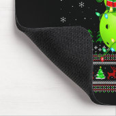 Womens Ckleball Snowman Ugly Christmas Sweater Srt Mousepad (Ecke)