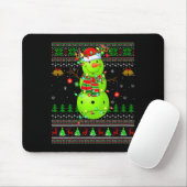 Womens Ckleball Snowman Ugly Christmas Sweater Srt Mousepad (Mit Mouse)