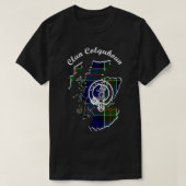 Womens Clan Colquhoun surname last name Scottish T T-Shirt (Design vorne)