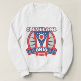Women's Cleveland Ohio Raglan Sweatshirt T-Shirt