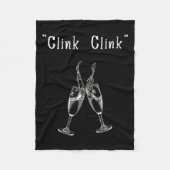 Womens Clink Clink V-neck  Fleecedecke (Vorderseite)