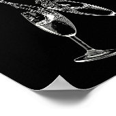 Womens Clink Clink V-neck Poster (Ecke)