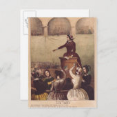 Women's Club, c.1848 Postkarte (Vorne/Hinten)