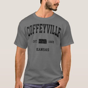 Womens Coffeyville Kansas KS Vintages Sportdesign T-Shirt