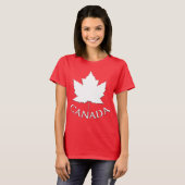 Women's Cool Canada Shirt Retro Canada T - Shirt (Vorne ganz)