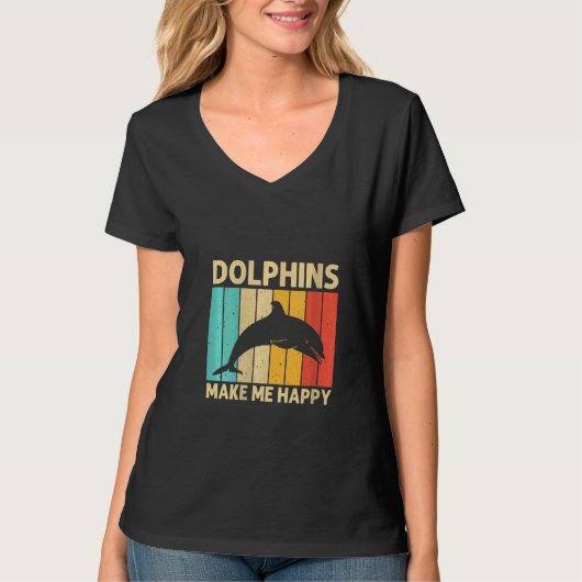 Womens Cool Dolphin For Men Women Dolphins Beluga  T-Shirt (Vorderseite)