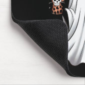 Womens Coquette Leopard Ghost Coffee Boo-jee Hallo Mousepad (Ecke)