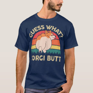 Womens Corgi Rati Was Corgi Hintern Niedlich Corgi T-Shirt