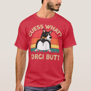 Womens Corgi Rati Was Tricolor Corgi Hintern Niedl T-Shirt