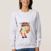 "Women's Cosy Sweatshirt - Soft Lässig Pullover (Vorderseite)